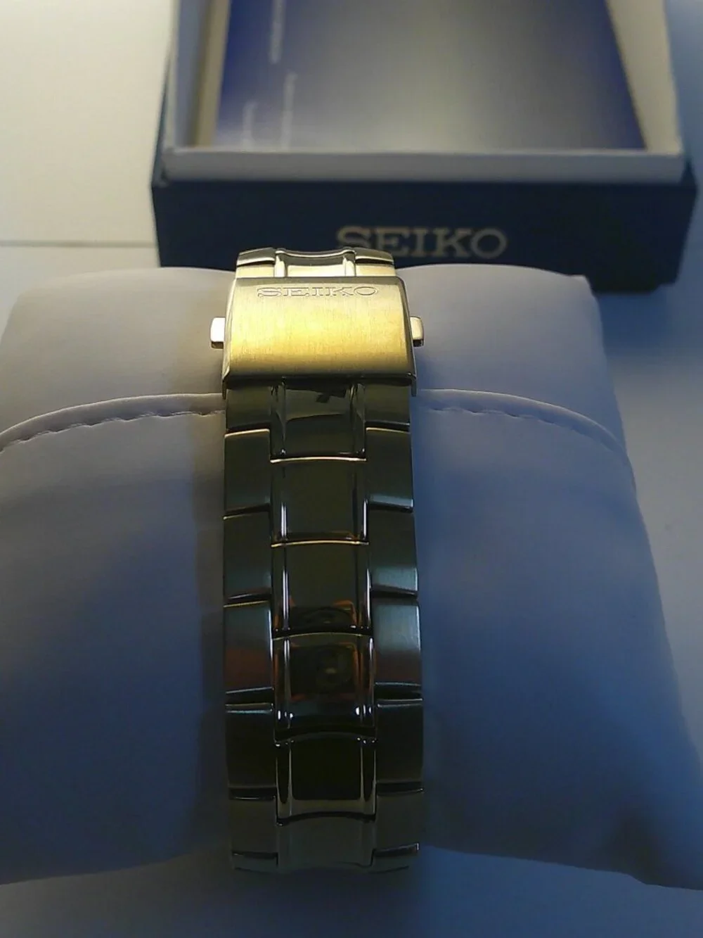 Seiko Chronograph Watch | Gold-Tone | Black Dial | Alarm Function | 100M Water